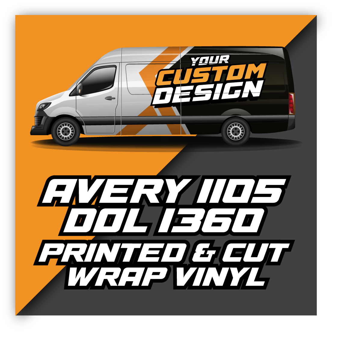 Printed and Cut Avery Wrap Vinyl Wholesale